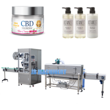 JB-TB200 Automatic cream lotion bottle tamper shrink sleeve labeling machine